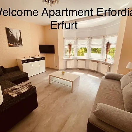 Apartment Erfordia Erfurt Am Egapark Buitenkant foto
